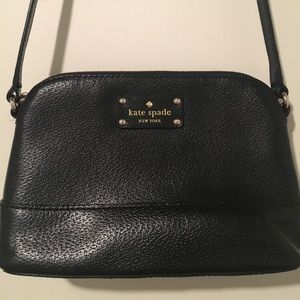 Black Kate Spade crossbody for sale!